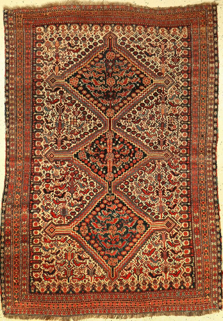 Khamseh Rug (Chicken-Type) (1 of 1)