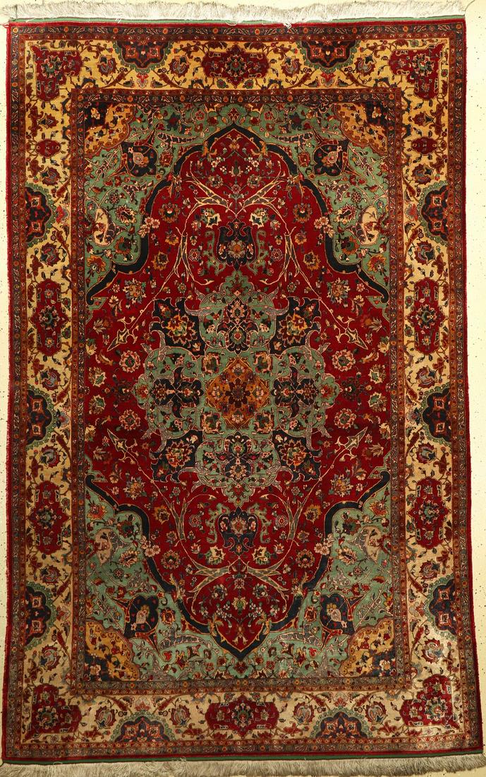 Fine Silk Tabriz Rug (1 of 1)