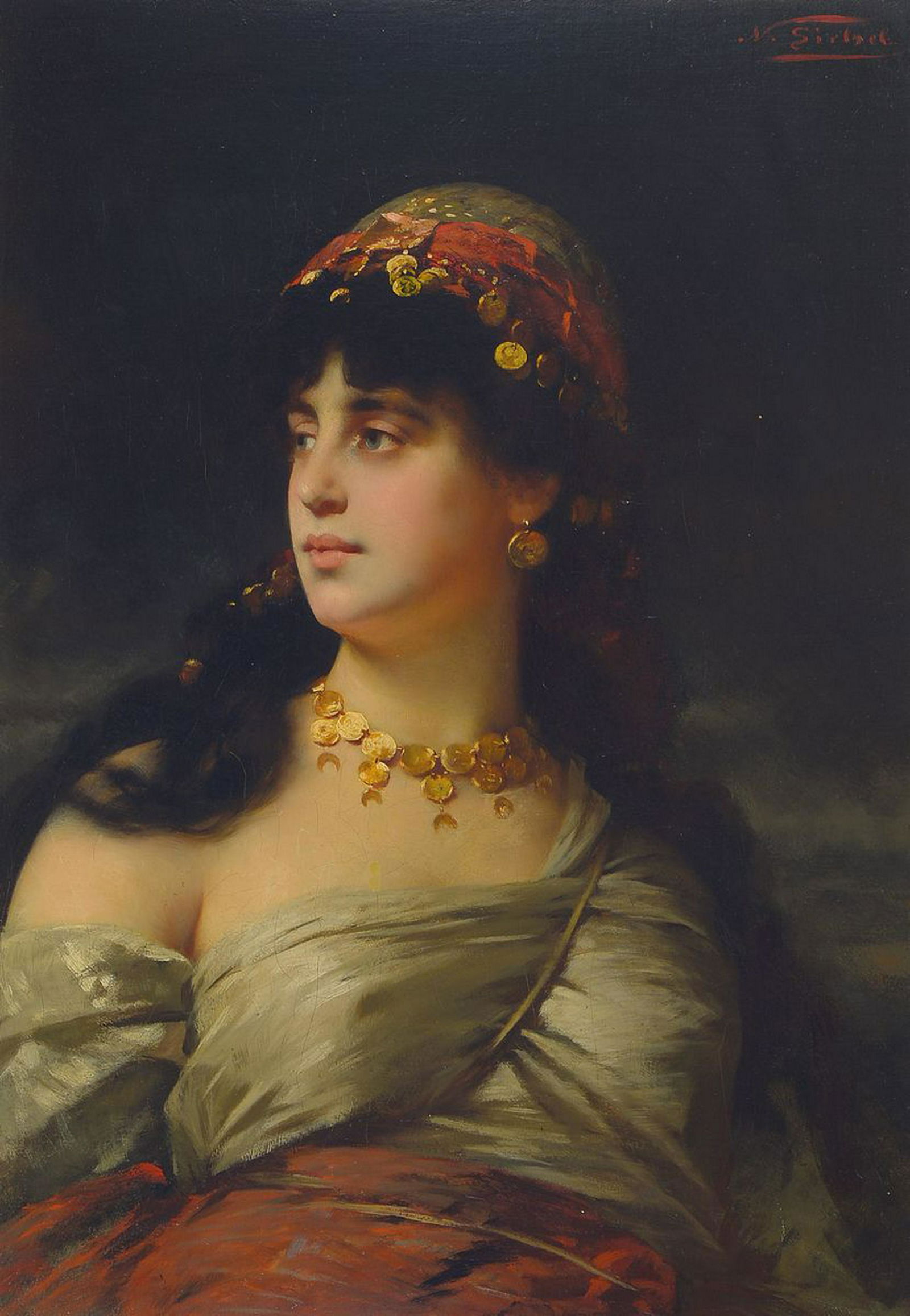 Nathanael Sichel, 1844 Mainz-1907 Berlin, studied at (1 of 3)