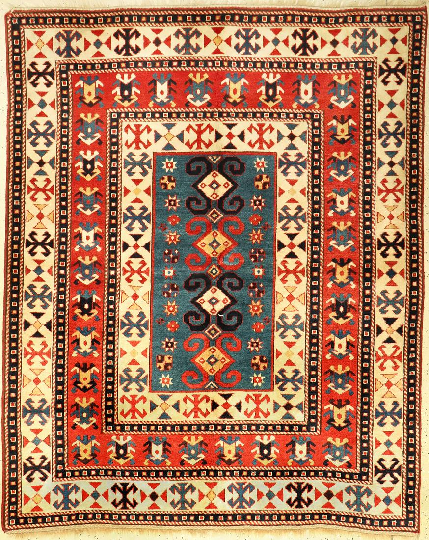 Azeri Lambalo Kazak Rug (Re-Production), (1 of 1)