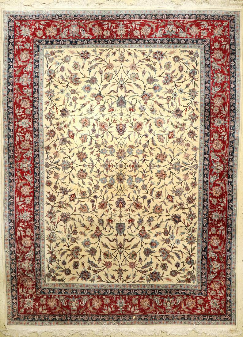 Fine Chinese Isfahan Carpet, (1 of 1)