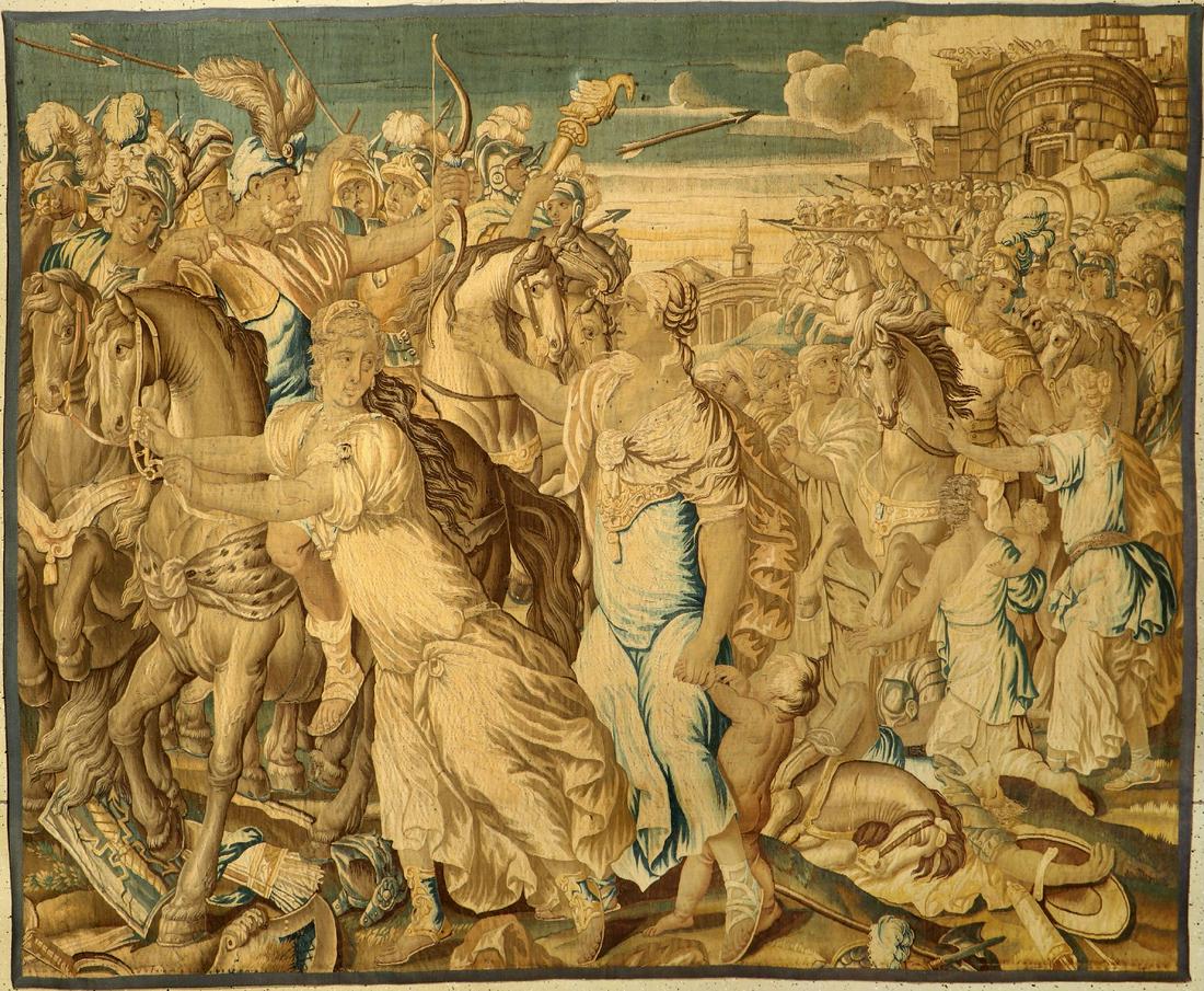 Very Fine Brussels 'Tapestry' (Battle Scene Alexander (1 of 10)