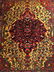 Yellow Bakhtiari Rug, - 2
