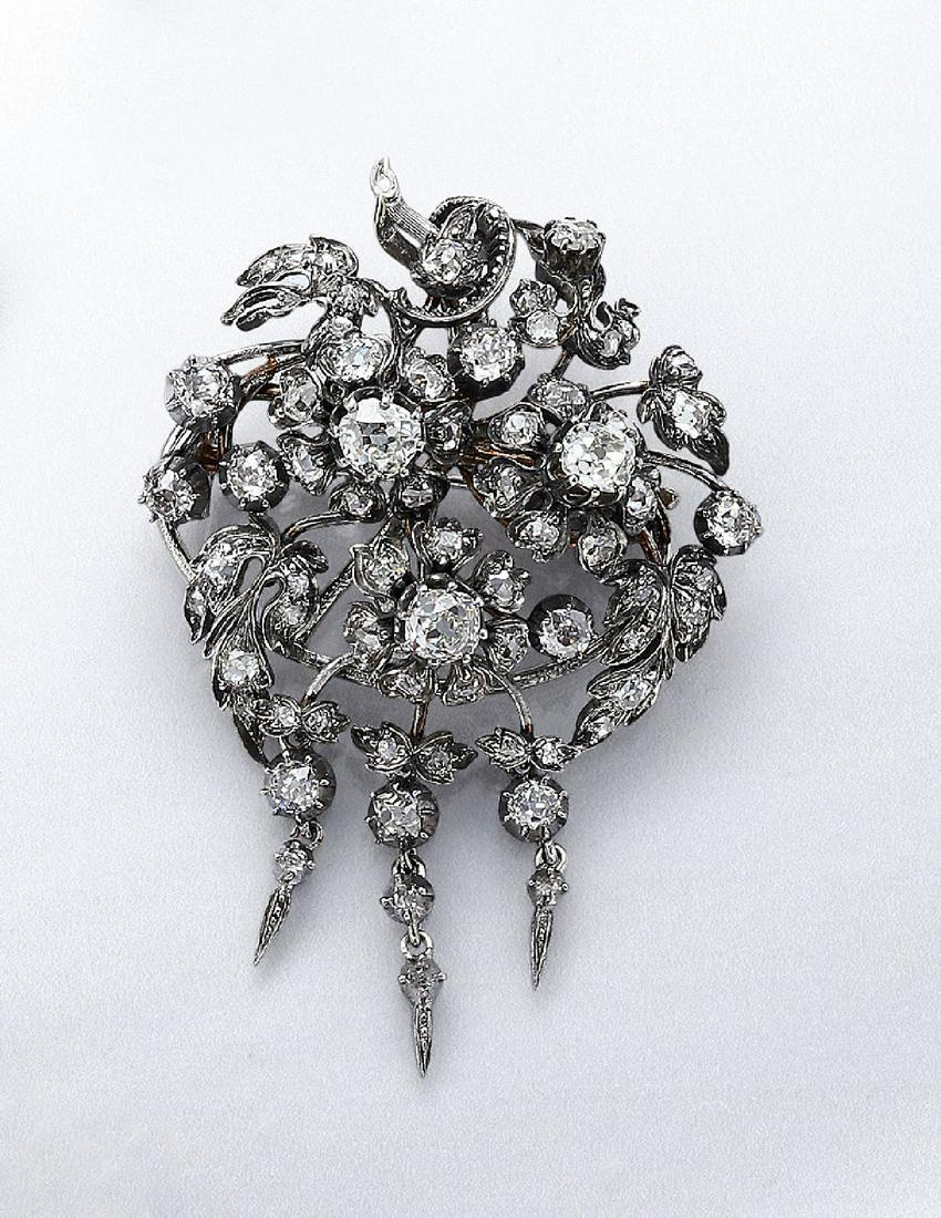 Brooch with diamonds (1 of 1)