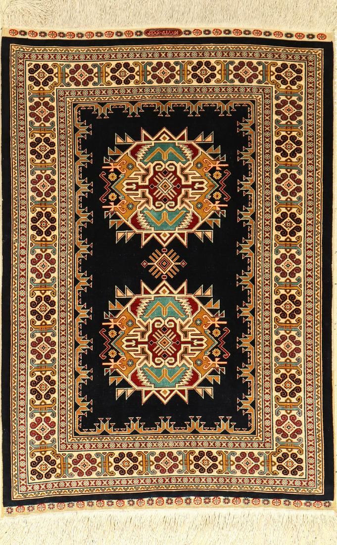 Hereke silk rug fine signed, Turkey, approx. 50 years (1 of 1)