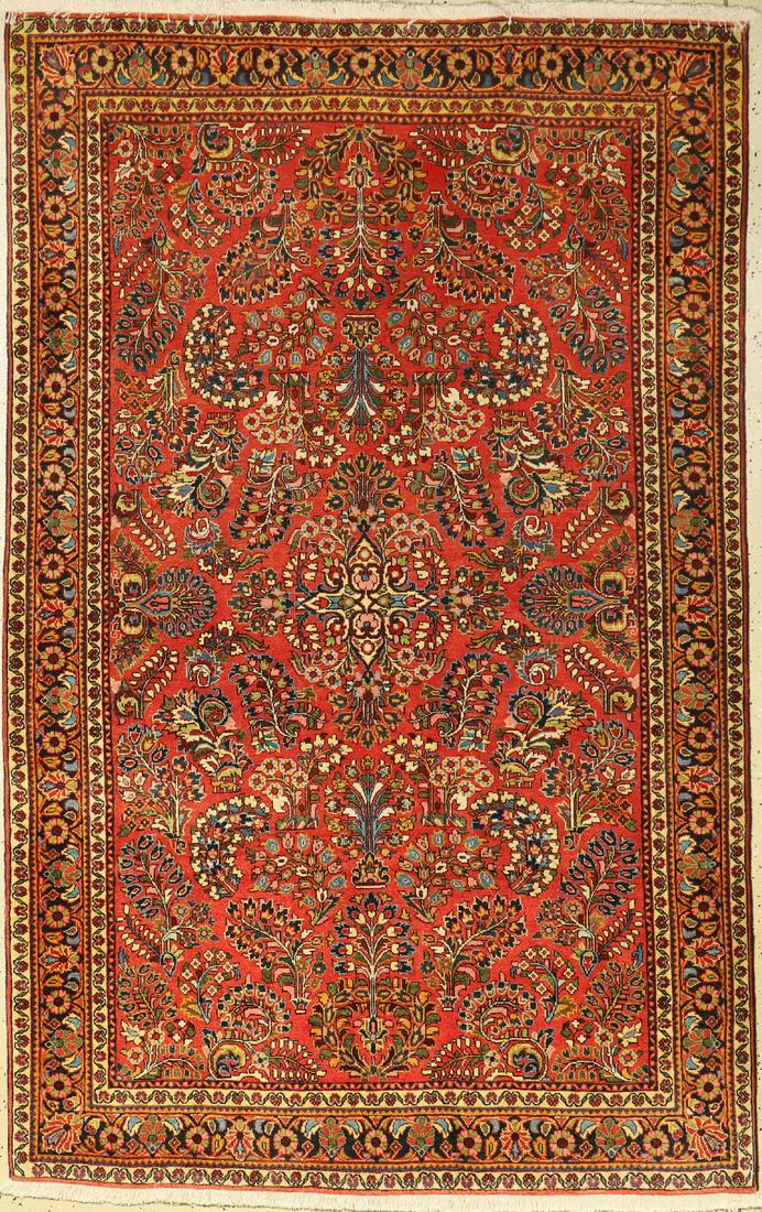 Fine Saruk rug old, Persia, around 1940/1950, wool (1 of 1)