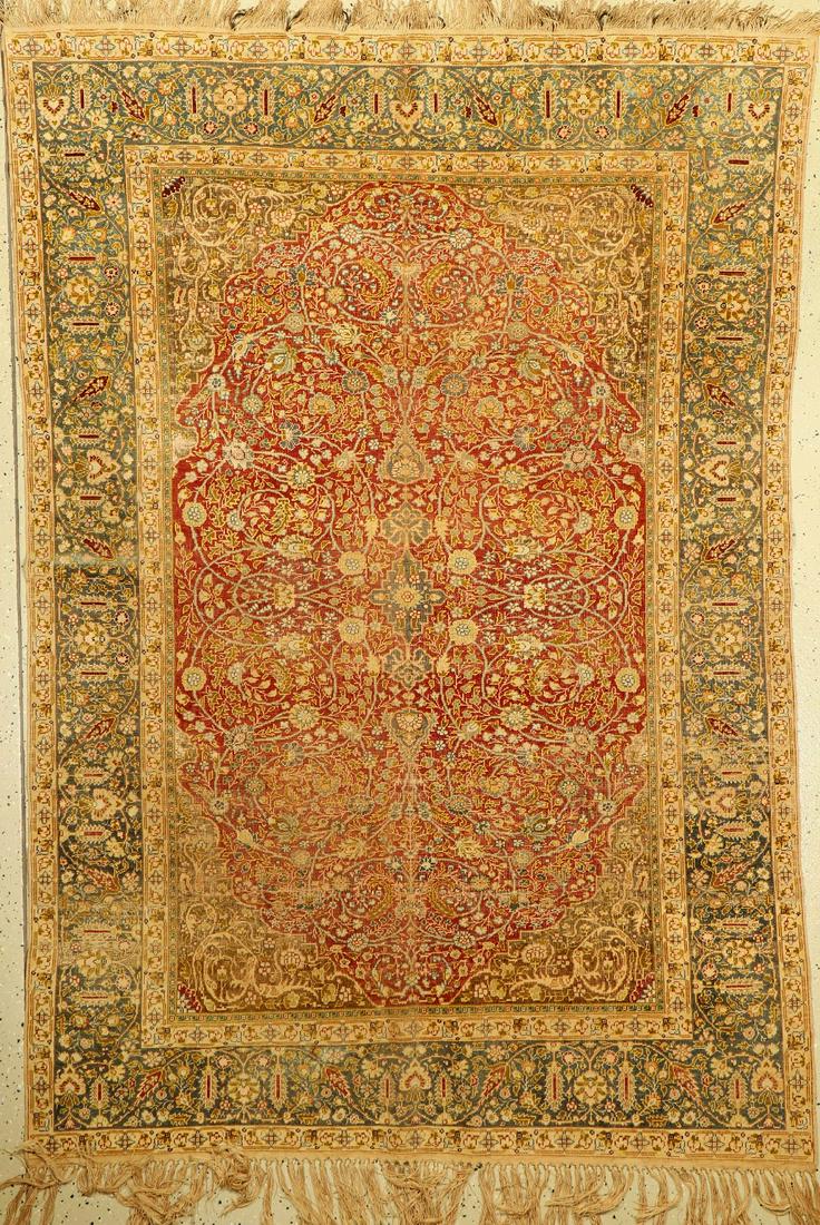 Kaisery antique rug, Turkey, around 1920, flosh (1 of 1)