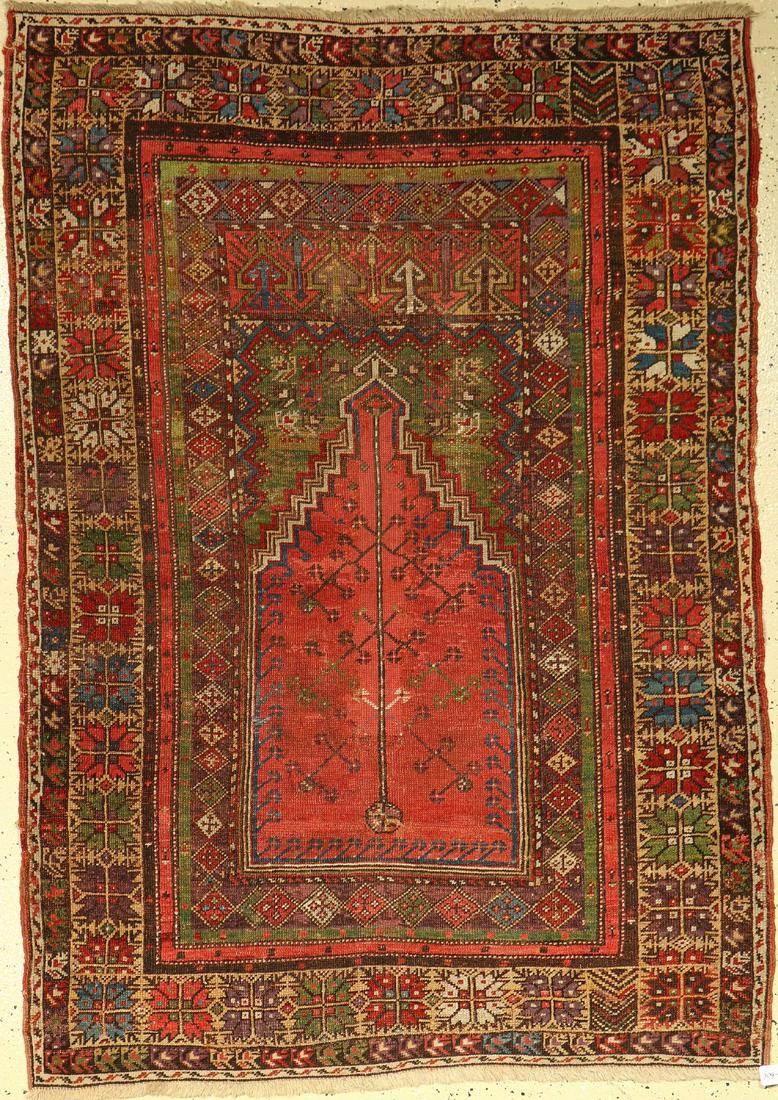 Mudjur 'prayer rug' antique, Anatolia, 19th century (1 of 1)