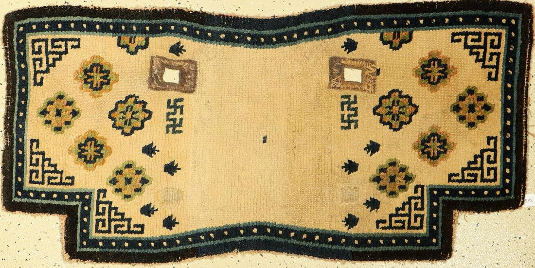Tibetan 'saddle' antique, (published), Tibet, 19th (1 of 1)