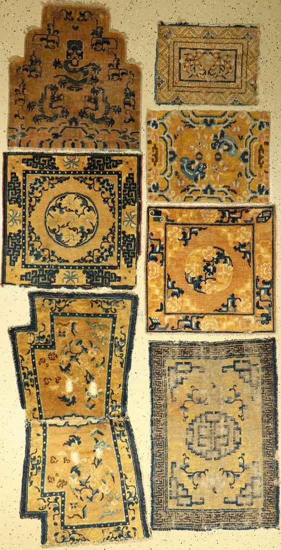 (7 lots) 4x Ningxia seat mats 1 Ningxia seat mat 2x (1 of 1)