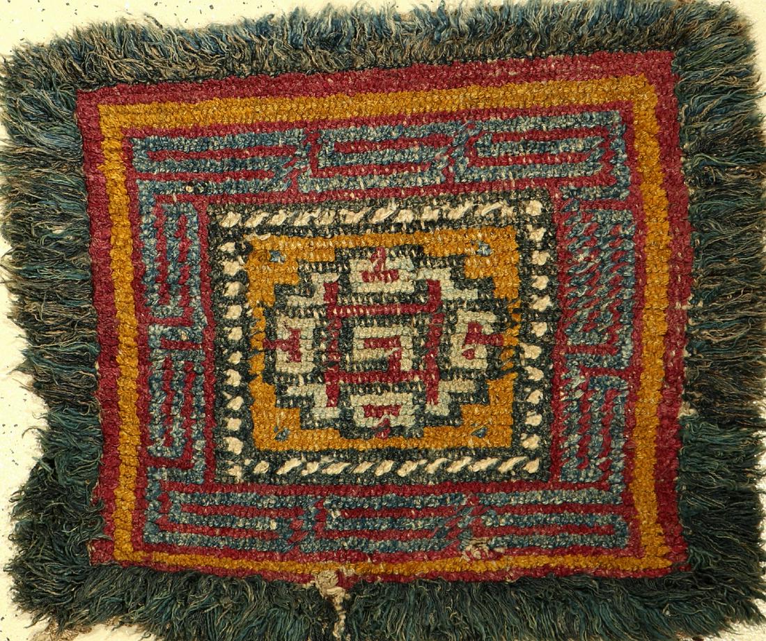 Tibetan Wangden Drumtze meditation rug antique (1 of 1)