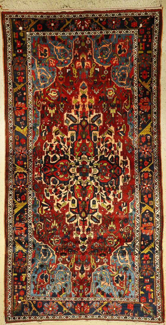 Bakhtiar carpet, Persia, approx. 60 years, wool on (1 of 1)