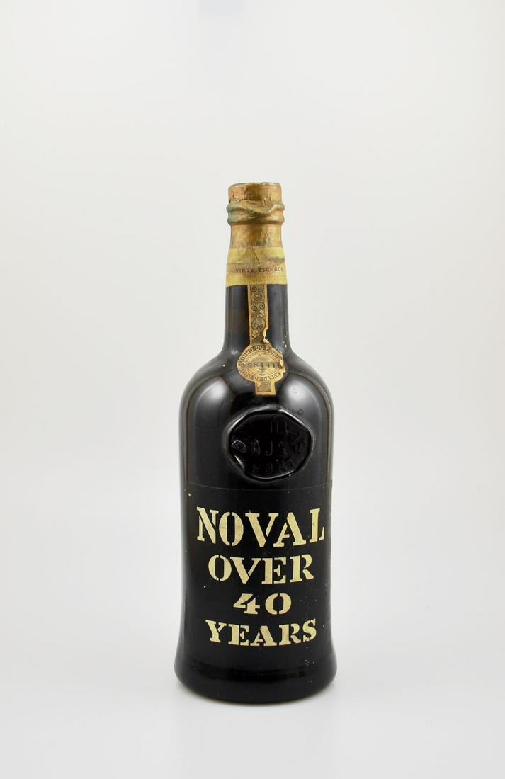 1 bottle Noval Over 40 Years Port,: 1 bottle Noval Over 40 Years Port, Antonio Jose da Silva, approx 70 cl, filling level: approx into neck, bottled in the year 1967, label slightly soiled, not tasted