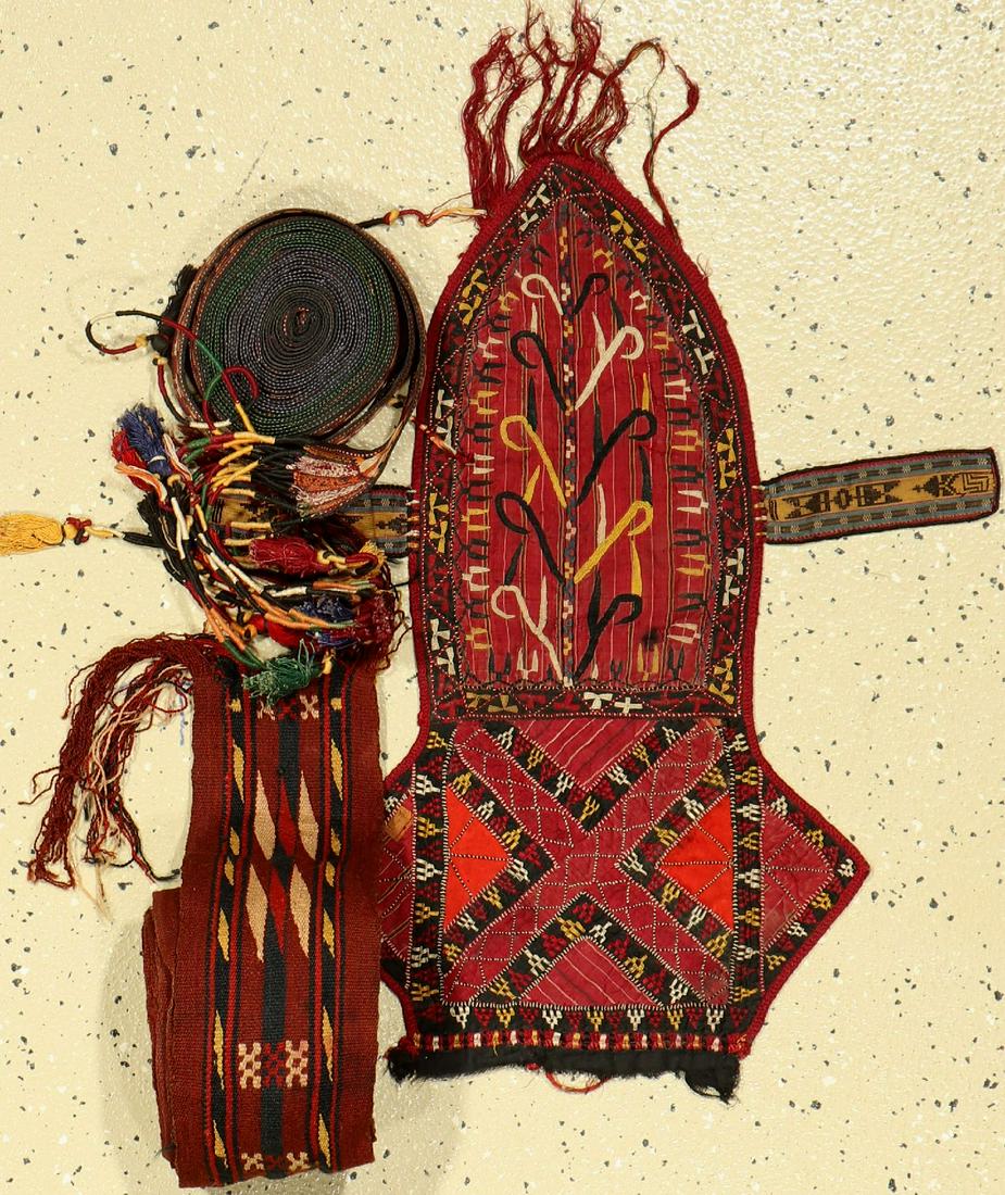 For Auction 2x tent bands, 1 x Turkmen tent band and 1x (7016) on Mar 07, 2020 Henry's