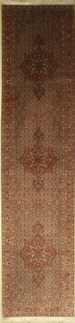 Tabriz fine Runner, Persia, approx. 40 years, wool with (1 of 1)