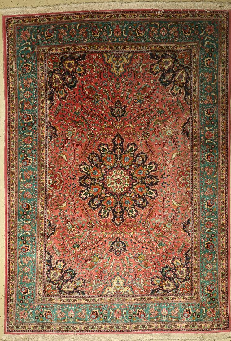 Tabriz fine Carpet, Persia, approx. 50 years, wool (1 of 1)