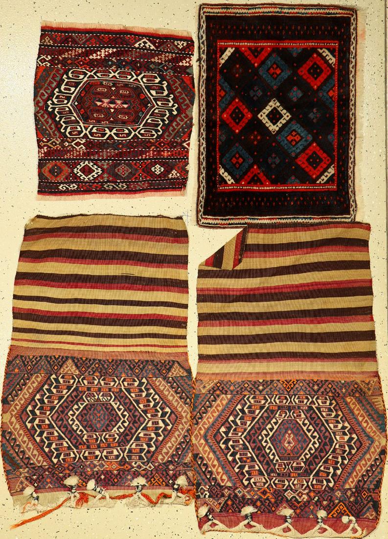 (4 Lots) 3x Malatya Mafrash pages, Turkey end of the (1 of 1)