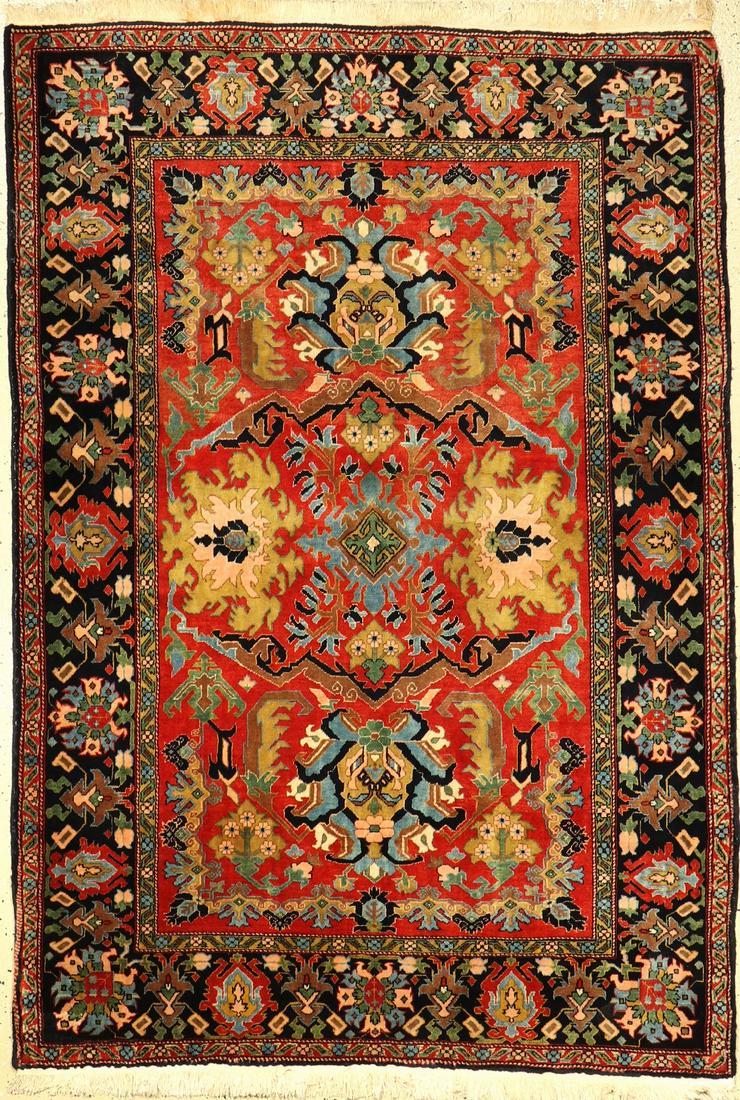 Fine Azeri old, Azerbaijan, around 1940, wool on cotton (1 of 1)