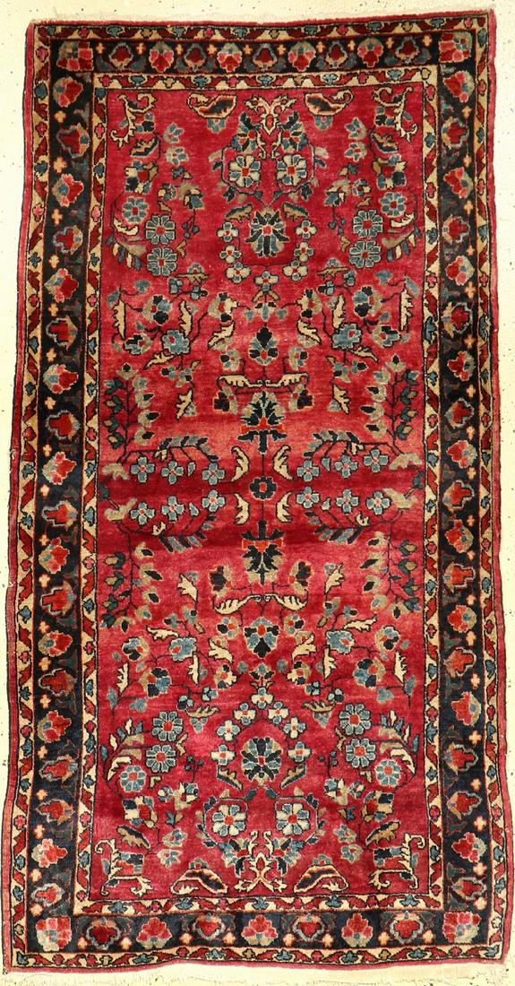Us Saruk antique, Persia, around 1900, wool, approx. (1 of 1)