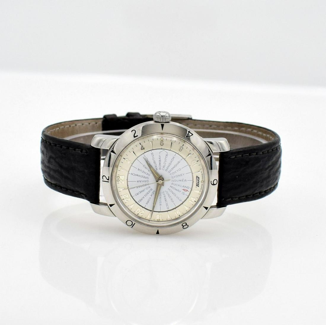 TISSOT Navigator limited gents wristwatch with world (1 of 6)