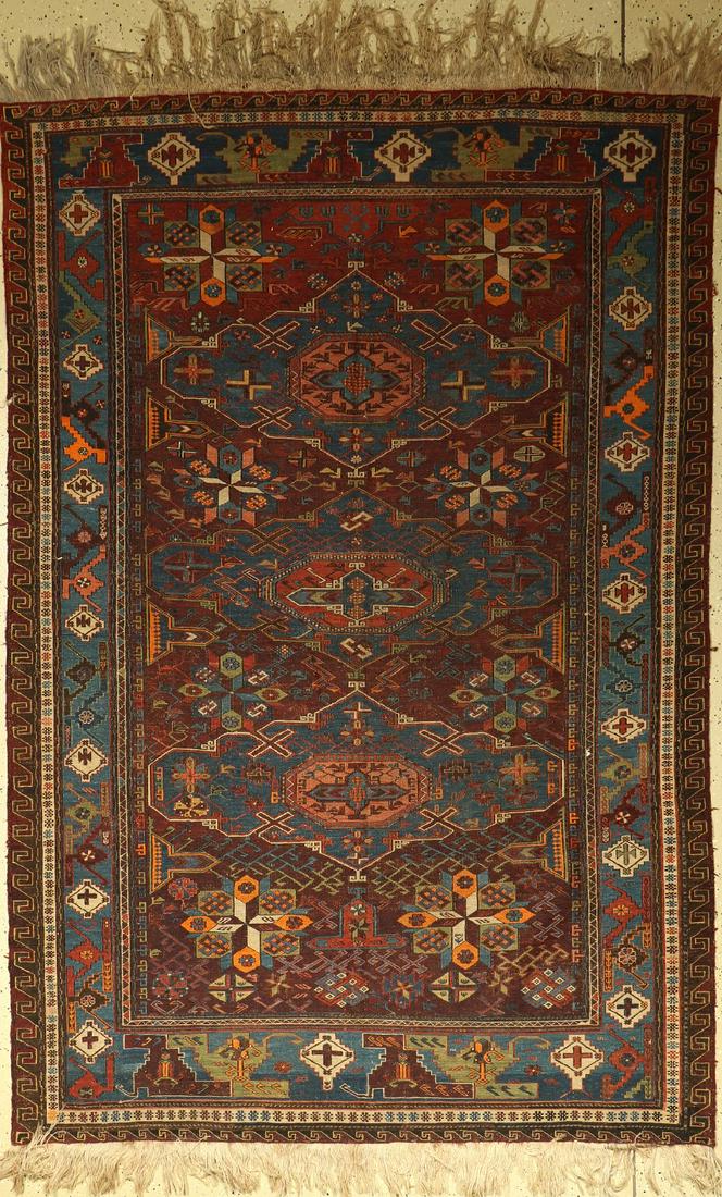 Sumakh old, Caucasus, around 1930, wool on wool (1 of 1)