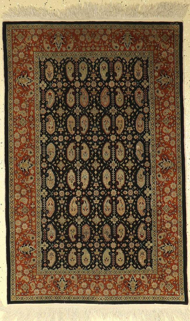 Hereke silk finely signed, Turkey, approx. 50 years, (1 of 1)