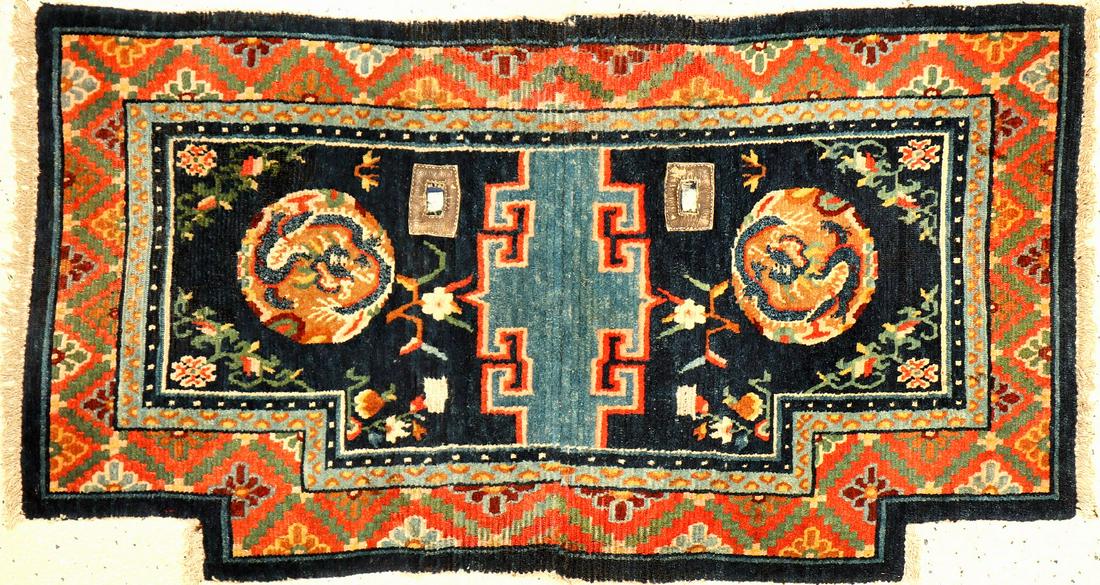 Fine Tibetan Shigatse 'Makden' Saddle (Dragon), (1 of 8)