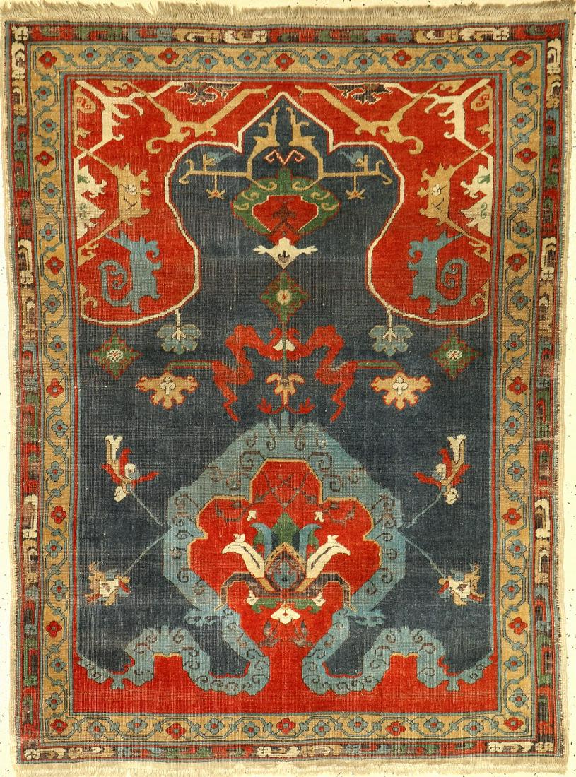 'Theodor Tuduc' Ushak 'Prayer Rug', (1 of 9)