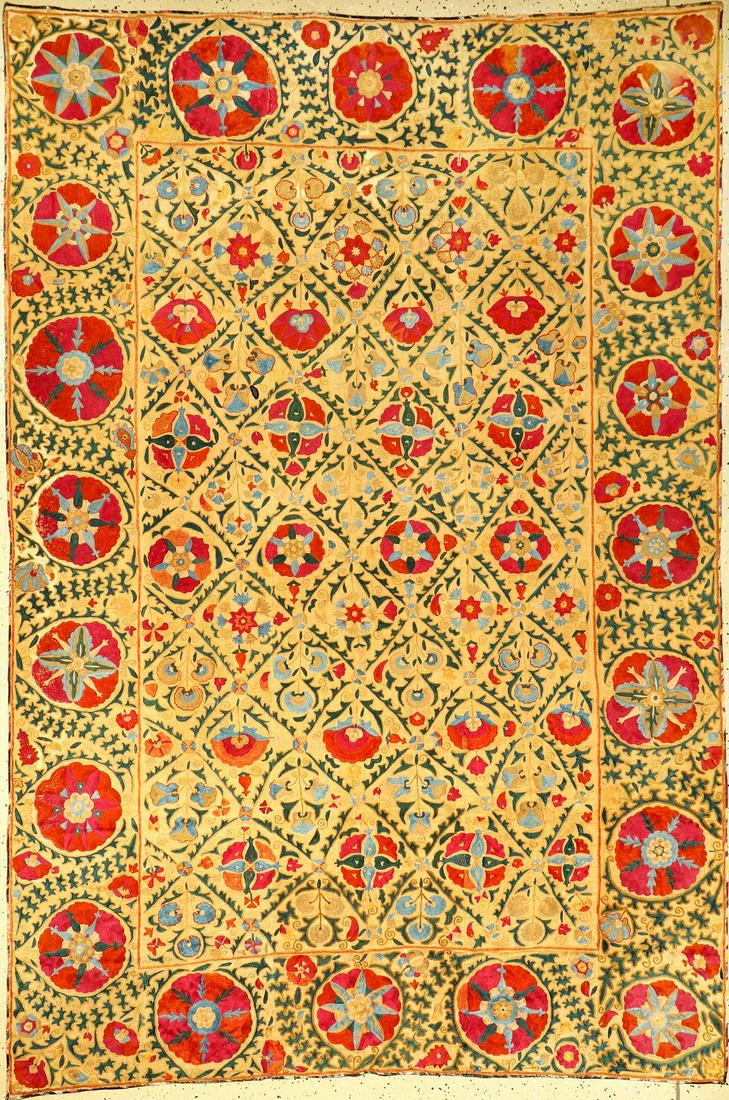 Fine Bochara 'Suzani' (Embroidery), (1 of 9)