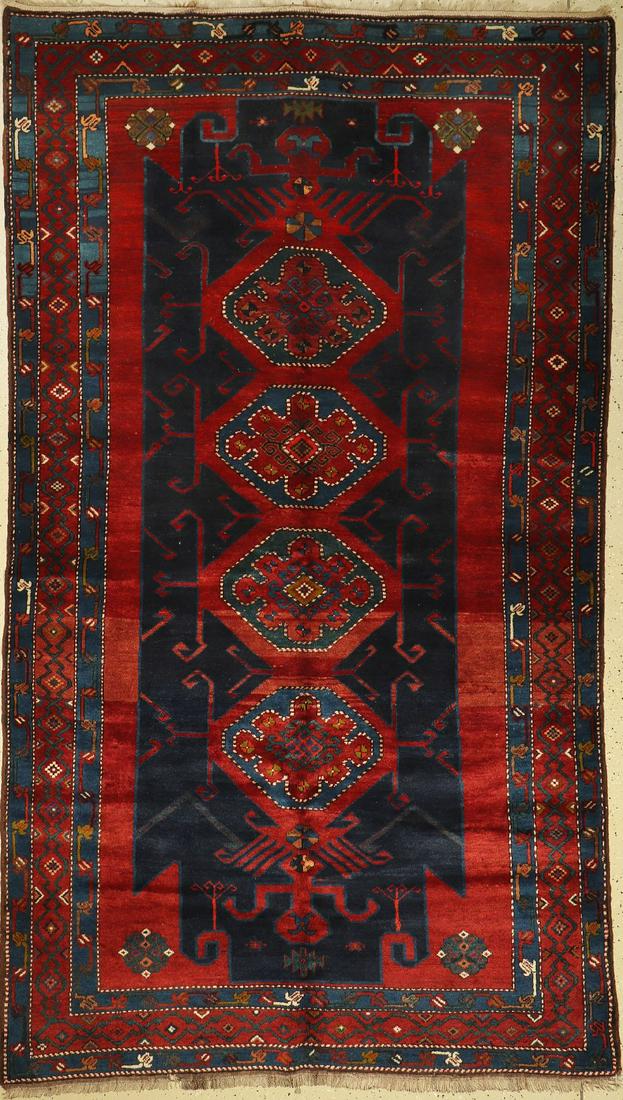 Armenian old Kazak, Caucasus, around 1940, wool on (1 of 1)