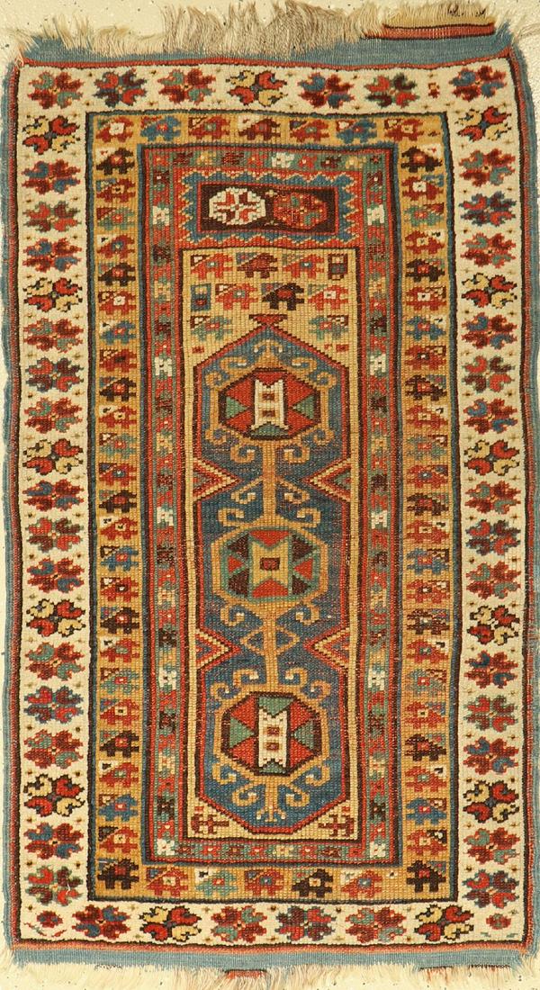 Megri 'prayer rug' antique, Anatolia, 19th century: Megri 'prayer rug' antique, Anatolia, 19th century, wool on wool, approx. 135 x 76 cm, condition: 3-4. No Reserve Auction: Antique, old and decorative collector rugs & carpets. Please ask for conditio