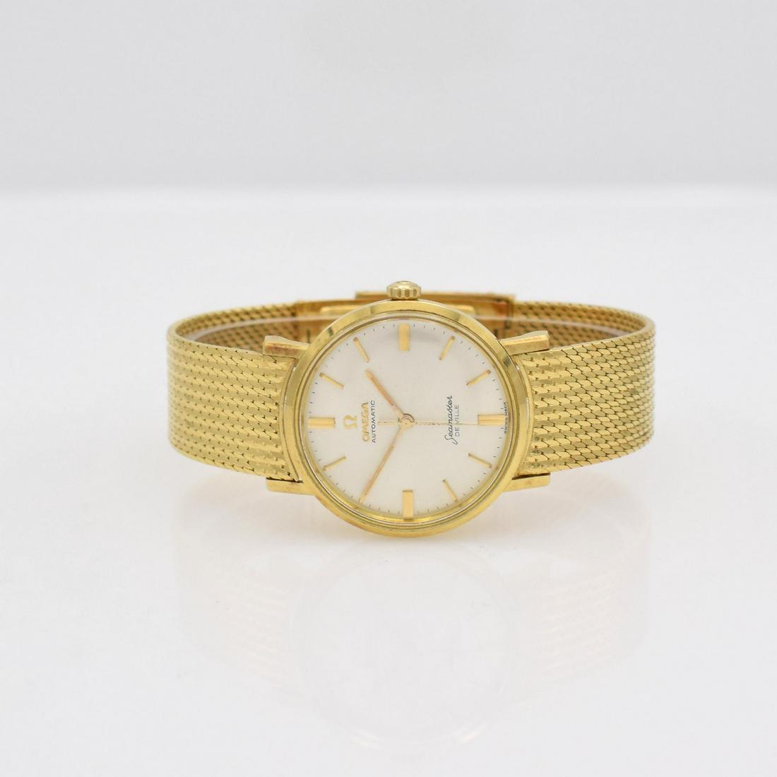 OMEGA Seamaster De Ville 18k yellow gold gents (1 of 8)