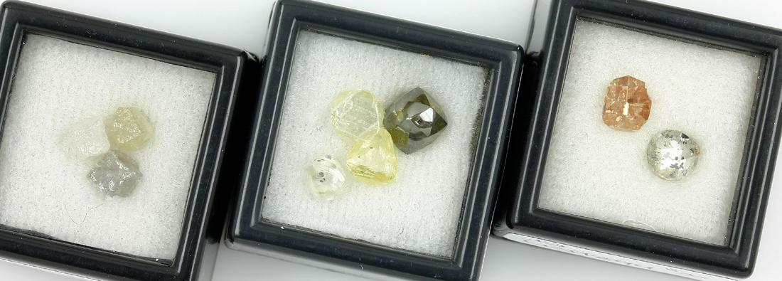 Lot 9 loose raw diamonds (1 of 1)
