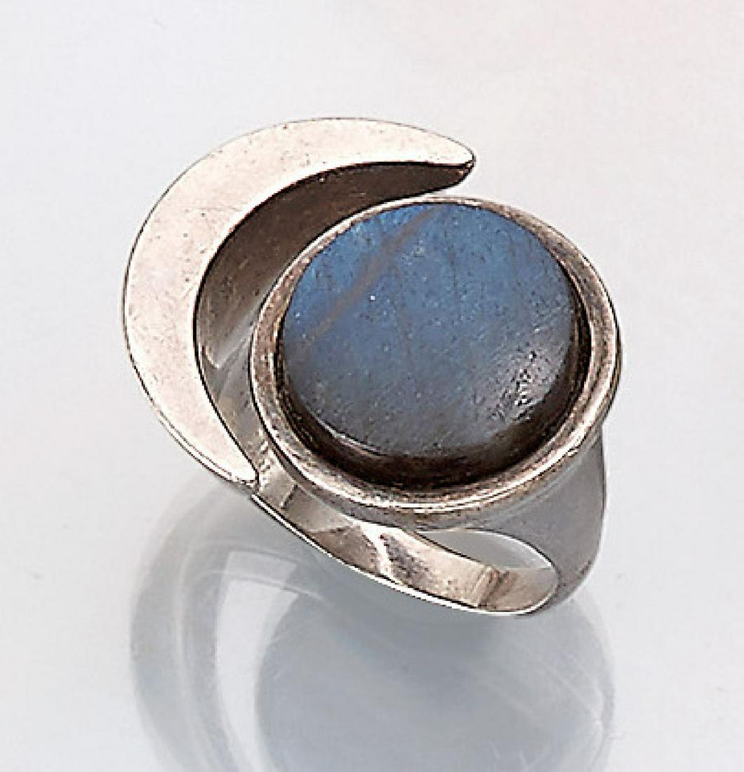GEORG JENSEN ring with labradorite (1 of 1)