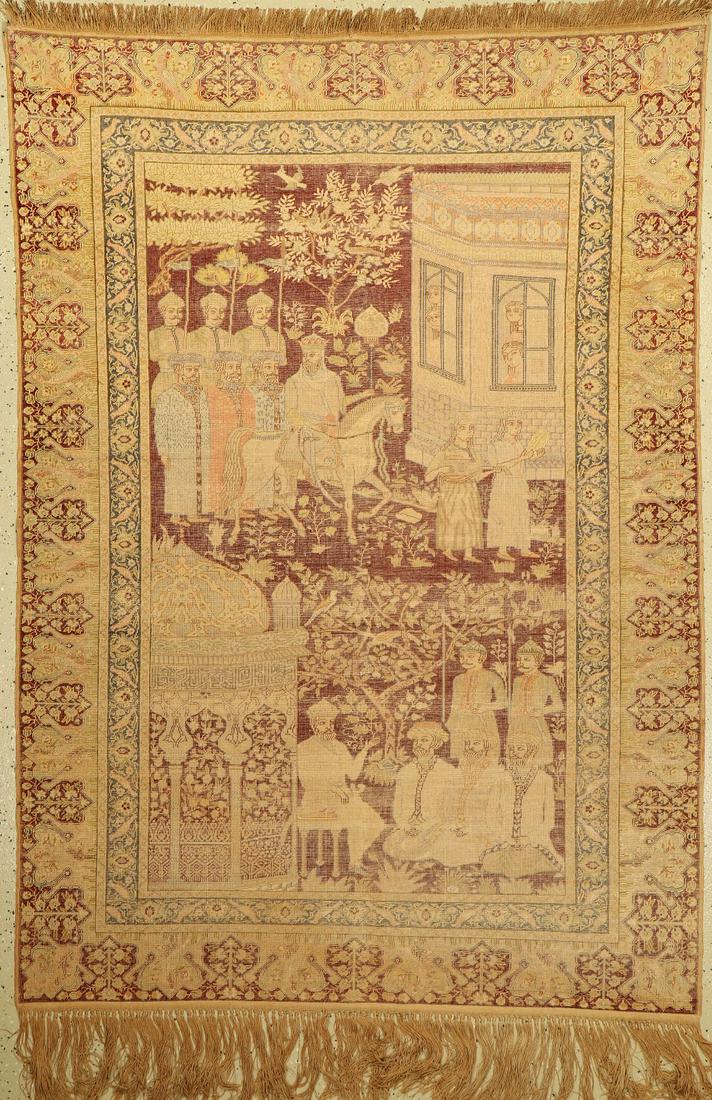 Fine Kayseri antique, (Ottoman Scene), Turkey, late (1 of 1)