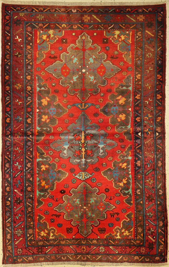 Kazak old, Caucasus, around 1960, wool on wool (1 of 1)