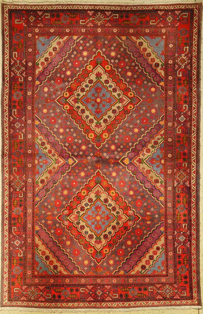 Erivan old, Caucasus, approx. 50 years, wool on cotton (1 of 1)