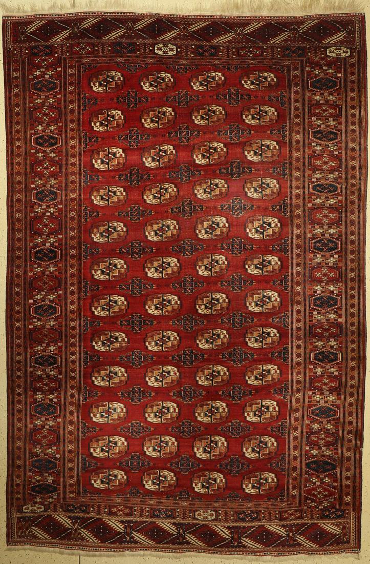 Göklan main carpet antique, Turkmenistan, around (1 of 1)