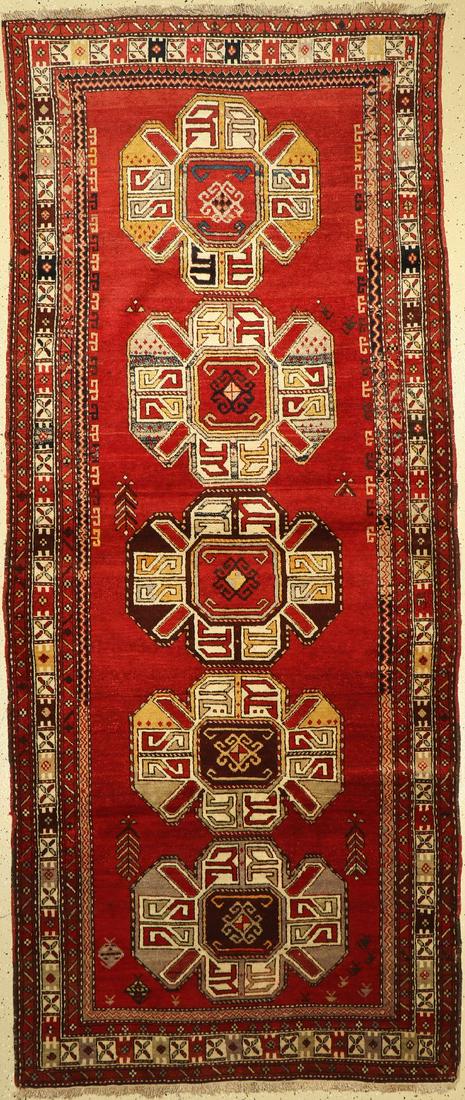 Kazak old, Caucasus, around 1940, wool on wool (1 of 1)