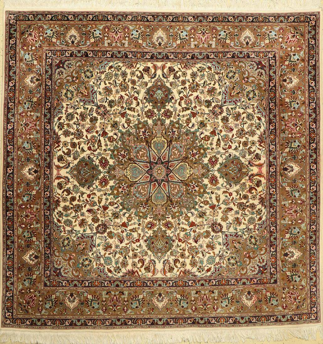 Tabriz fine (50 Raj), Persia, approx. 40 years, wool (1 of 1)