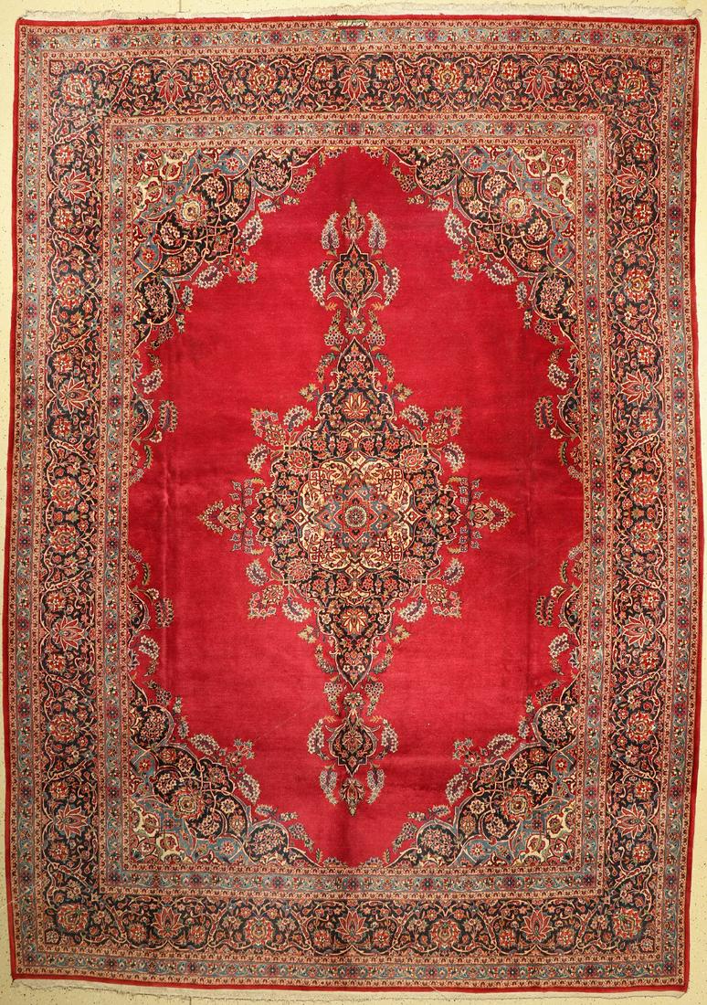 Kashan fine signed, (Farzaneh), Persia, um 1930, wool (1 of 1)