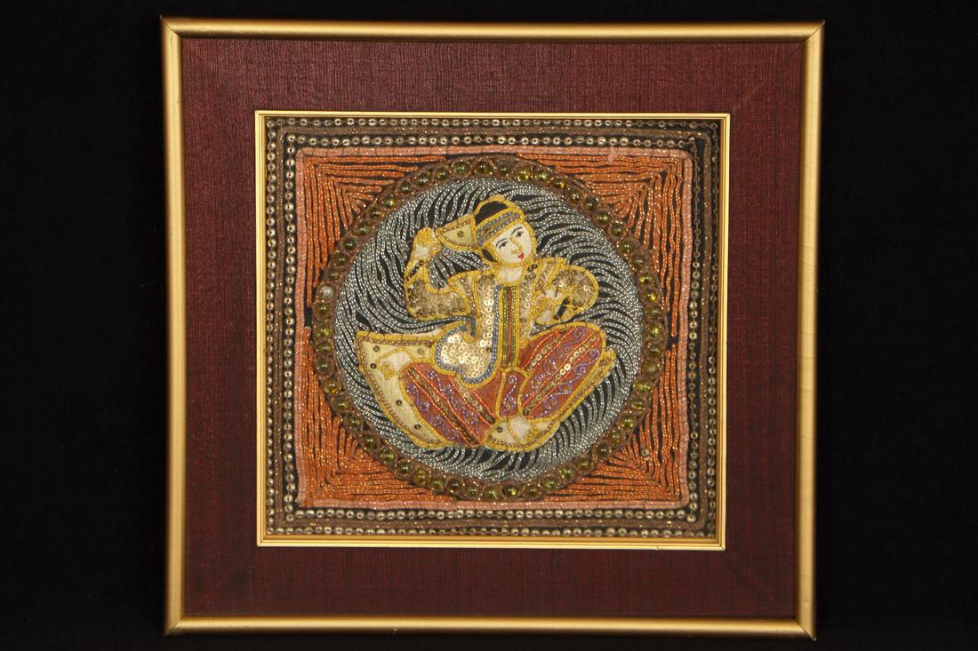 Fabric picture, Burma (1 of 1)