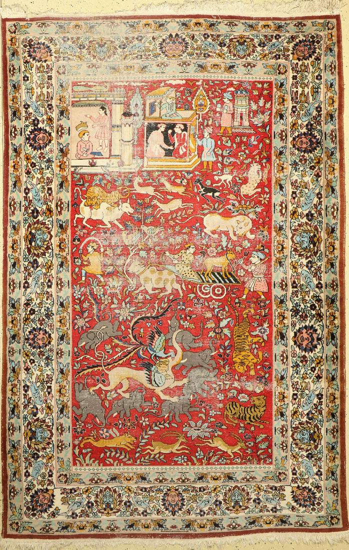 Lahor old, Pakistan, approx. 60 years, wool oncotton (1 of 1)