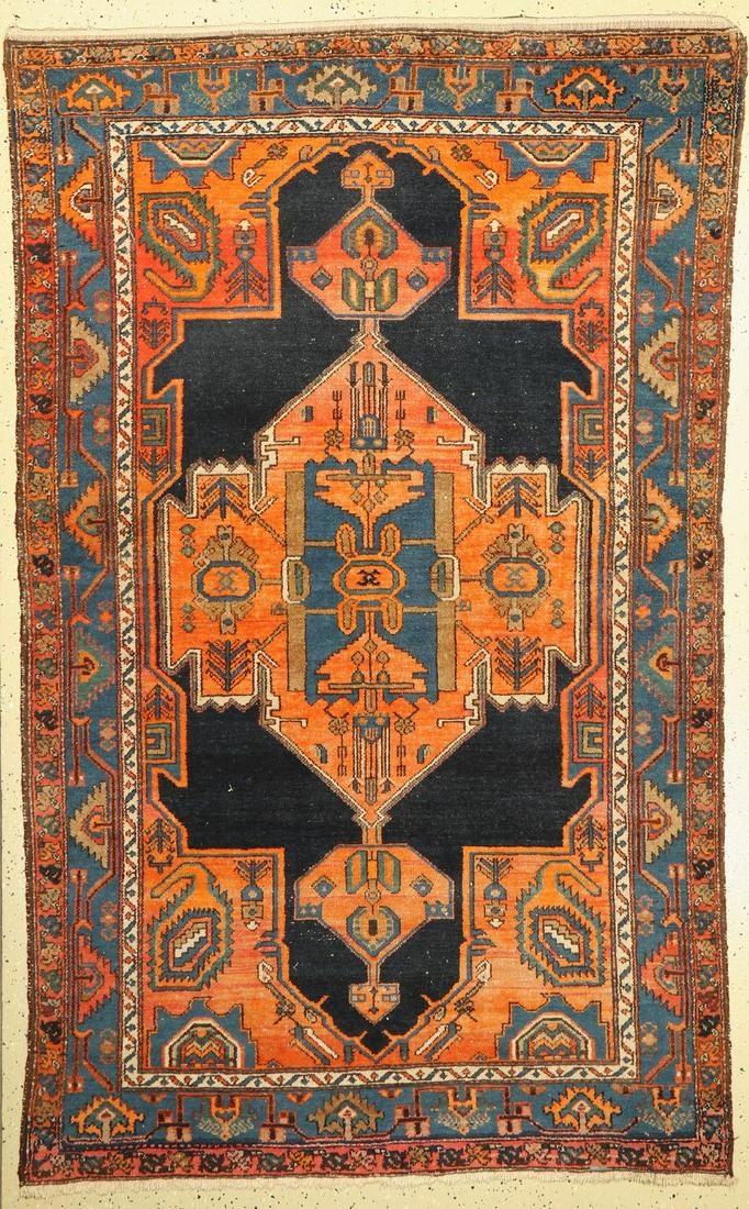Hamadan old, Persia, around 1930, wool on cotton (1 of 1)