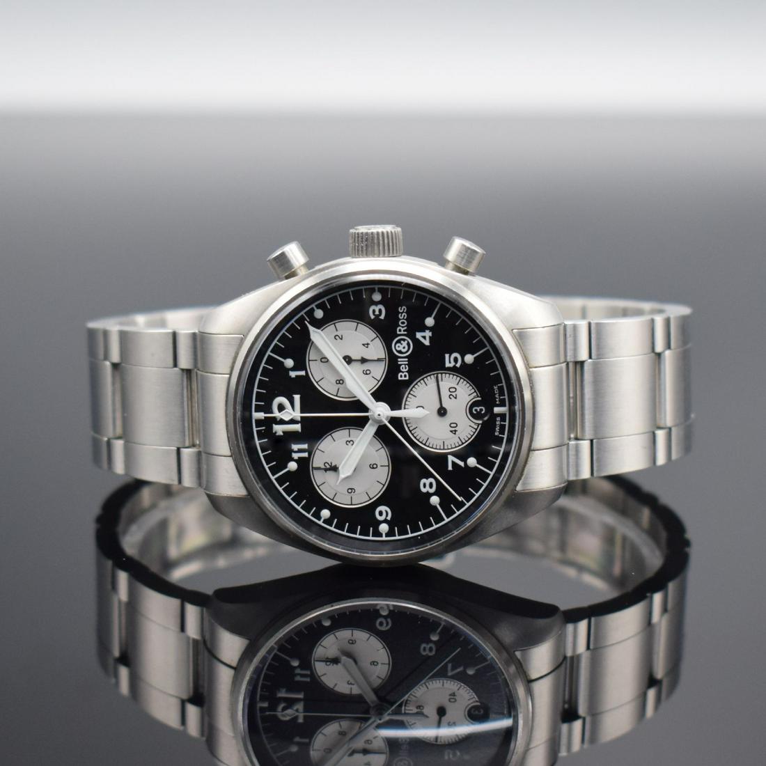 BELL & ROSS gents wristwatch with chronograph (1 of 7)