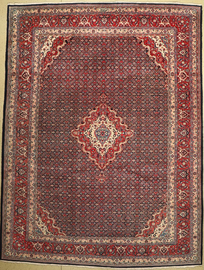 Saruk fine signed, Persia, around 1950, wool on cotton (1 of 1)