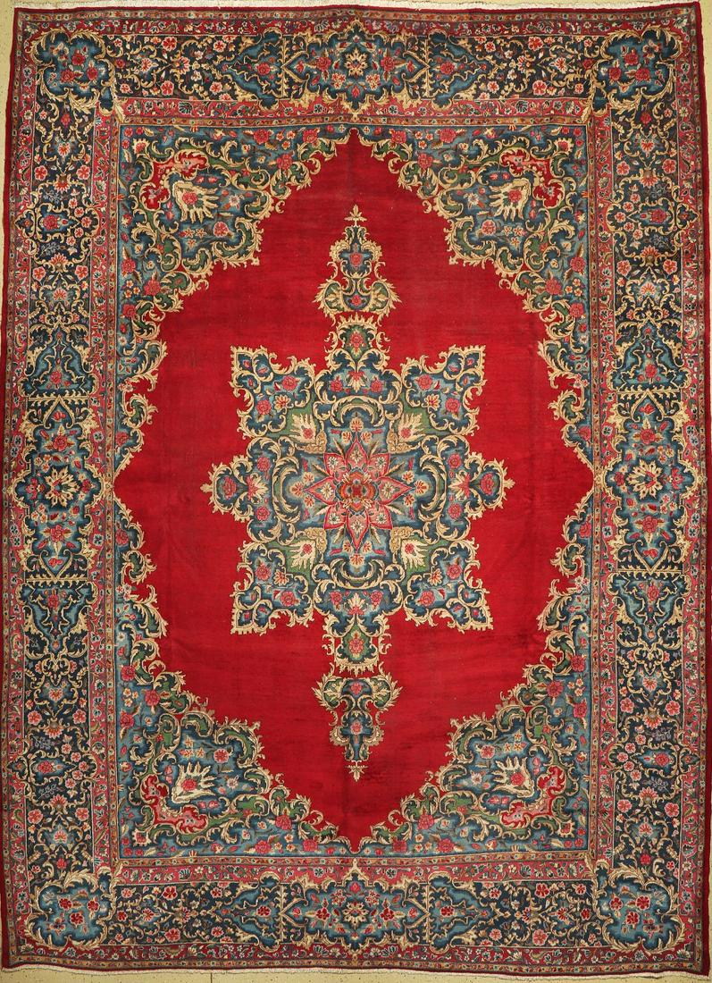 Kerman old, Persia, around 1950, wool on cotton (1 of 1)