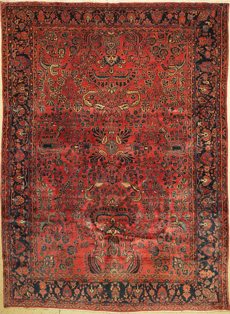 Saruk, Persia, around 1930, wool on cotton, approx. 348 (1 of 1)