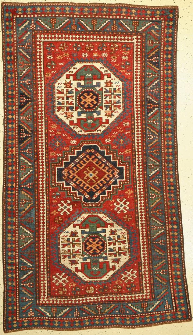 Lori-Pampak antique, Caucasus, around 1880, wool on (1 of 1)