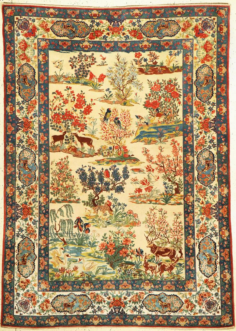 Rare fine Isfahan, (probably Seyrafian), Persia (1 of 1)